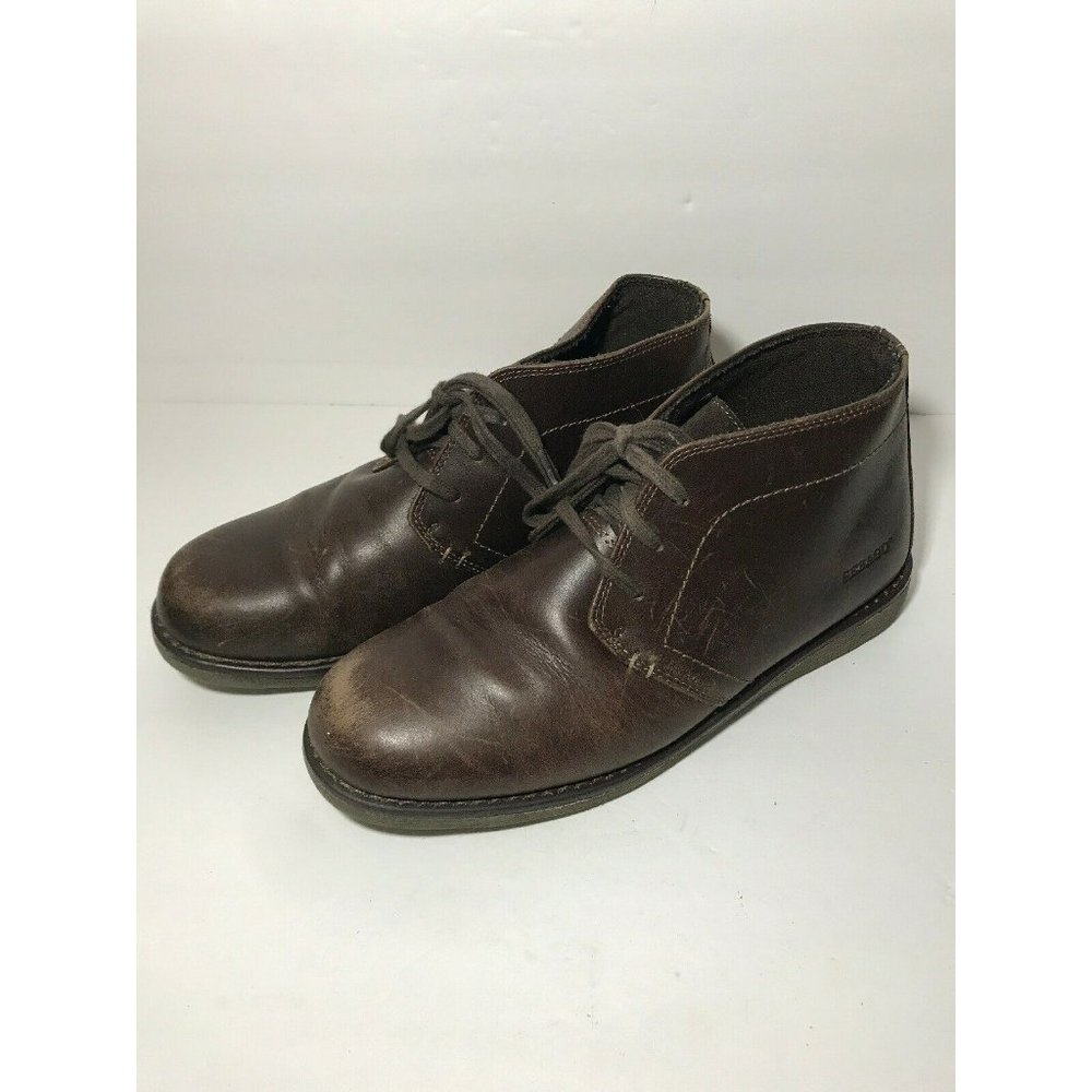 Sebago Leather Shoes Chukka Ankle Boot Mens 10 M Brown